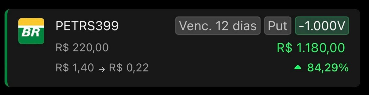 Resultado ou depoimento de aluno